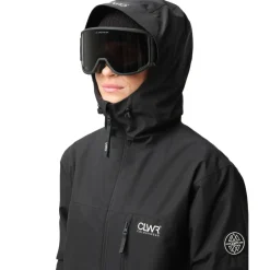Ski Jassen|Wintersport-ColourWear Cookie winterjas dames black