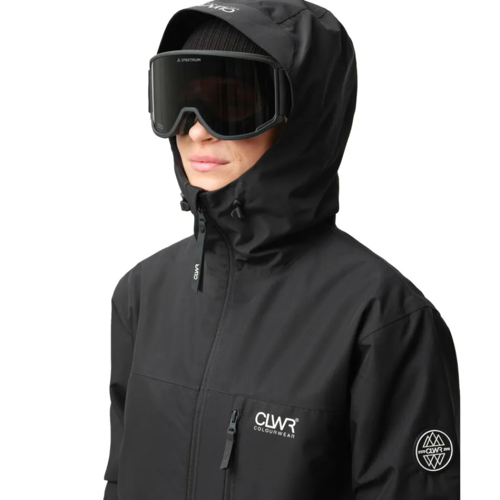 Ski Jassen|Wintersport-ColourWear Cookie winterjas dames black