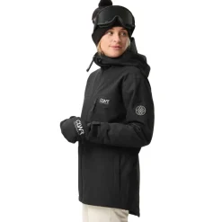 Ski Jassen|Wintersport-ColourWear Cookie winterjas dames black