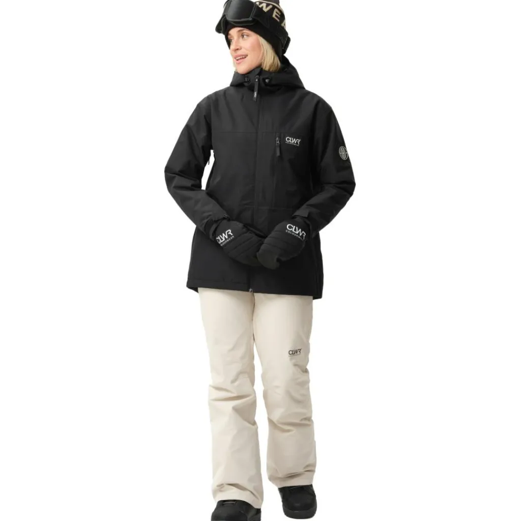Ski Jassen|Wintersport-ColourWear Cookie winterjas dames black