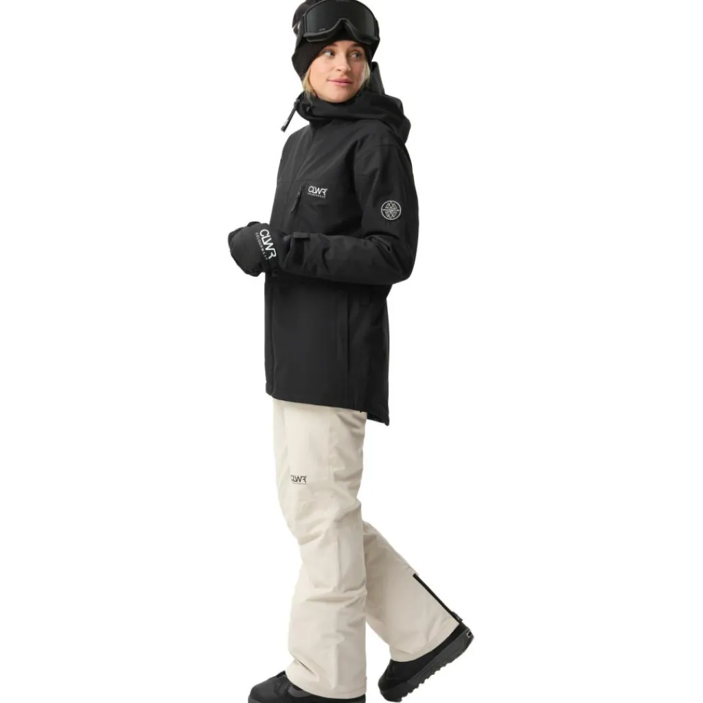 Ski Jassen|Wintersport-ColourWear Cookie winterjas dames black