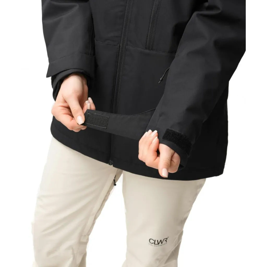 Ski Jassen|Wintersport-ColourWear Cookie winterjas dames black