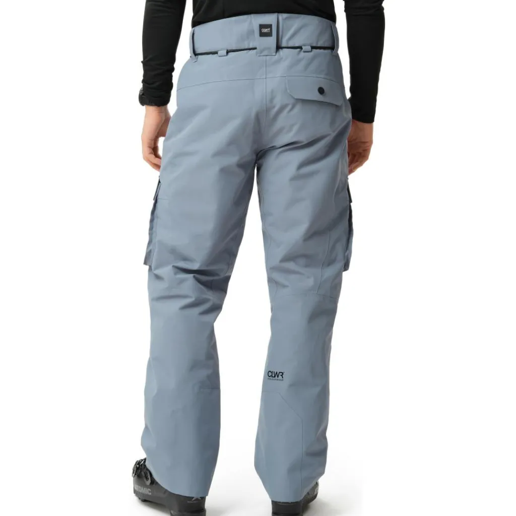 Skibroeken|Wintersport-ColourWear Flight skibroek heren grey blue