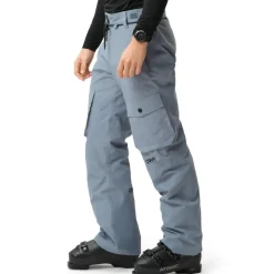 Skibroeken|Wintersport-ColourWear Flight skibroek heren grey blue