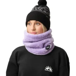 Sjaals|Wintersport-ColourWear Fluffy Tube col purple