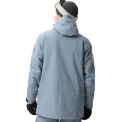 ColourWear Foil anorak winterjas heren grey blue< Ski Jassen|Wintersport