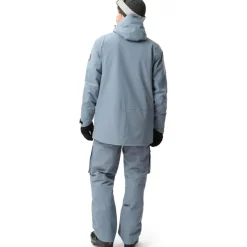 ColourWear Foil anorak winterjas heren grey blue< Ski Jassen|Wintersport