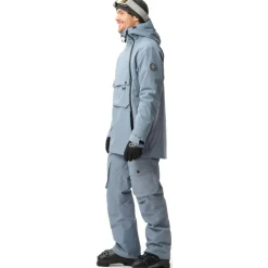 ColourWear Foil anorak winterjas heren grey blue< Ski Jassen|Wintersport