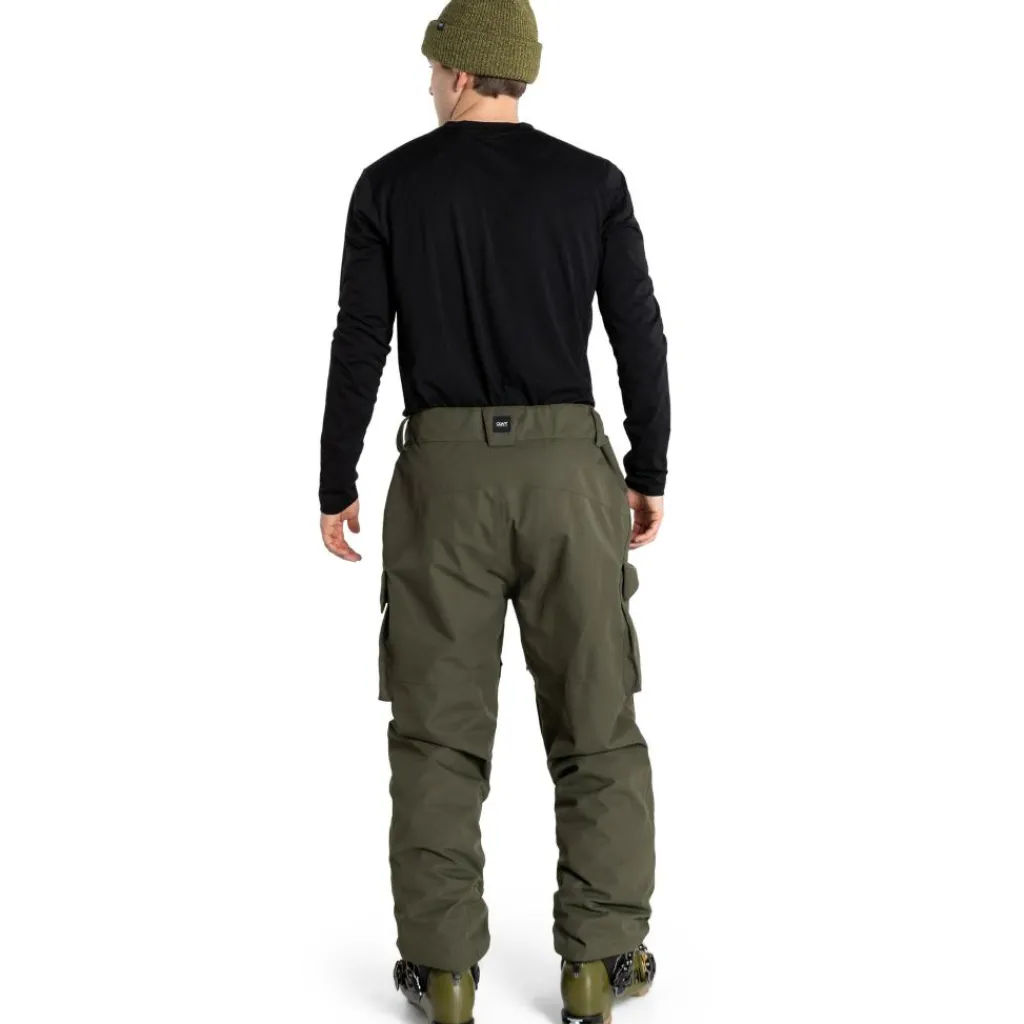 ColourWear Mountain Cargo skibroek dark olive< Skibroeken|Wintersport