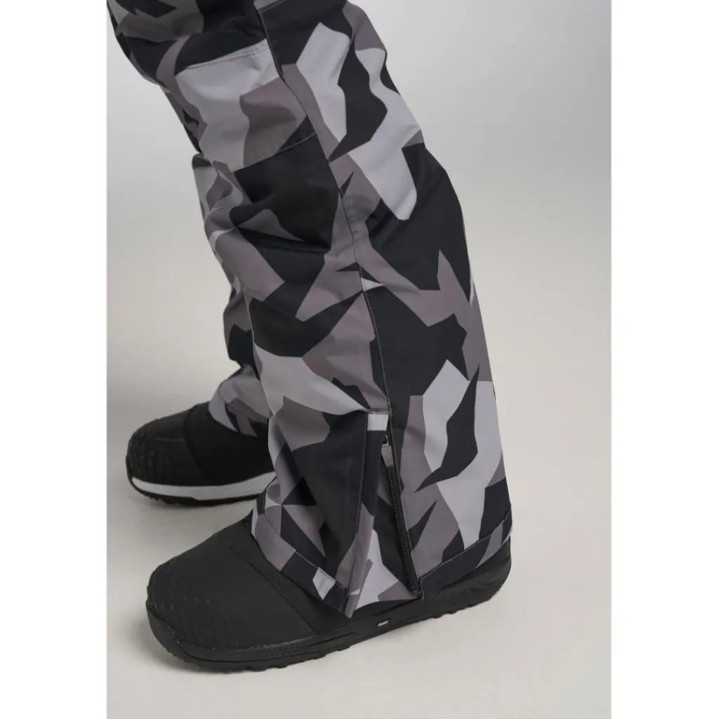 ColourWear Sharp skibroek heren camo grey< Skibroeken|Wintersport
