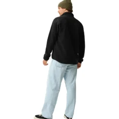 Ski Truien|Wintersport-ColourWear Snap Fleece Pile heren black