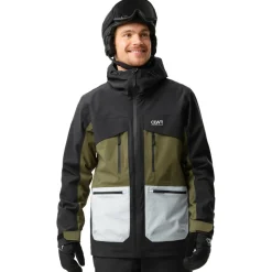Ski Jassen|Wintersport-ColourWear Transfer winterjas heren black