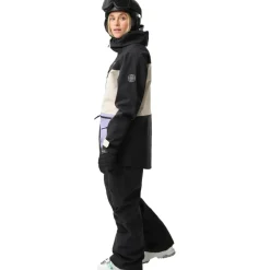 ColourWear Transfer winterjas dames black< Ski Jassen|Wintersport