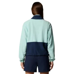 Fleece Vest-Columbia Back Bowl fleece vest dames spray collegiate navy