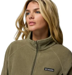 Fleece Vest-Columbia Benton Springs fleece vest dames stone green