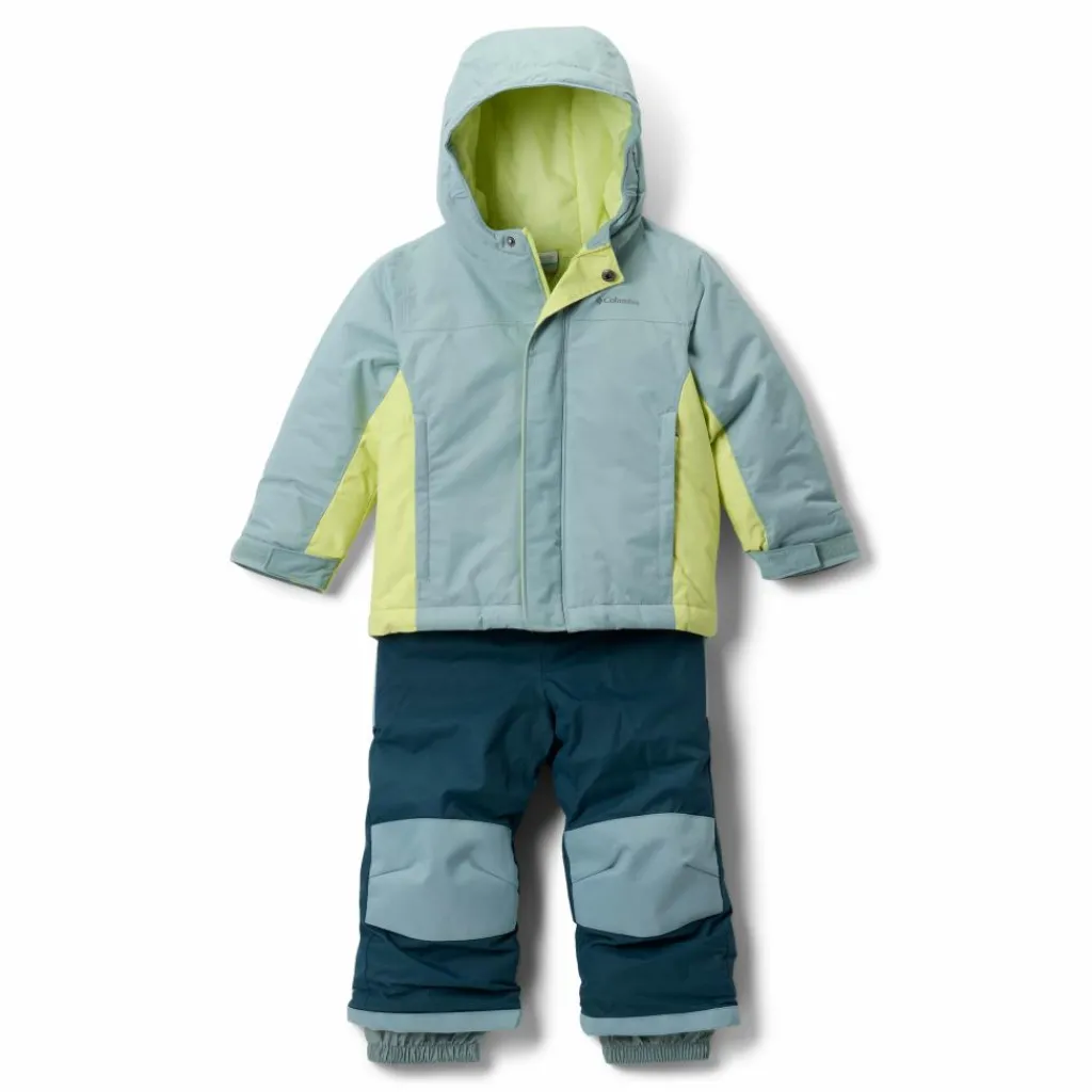Columbia Buga III skipak junior crushed blue neon light everblue< Skipakken|Wintersport
