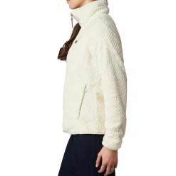 Fleece Vest-Columbia Fire Side II Sherpa fleece vest dames chalk