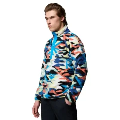 Outdoor Trui-Columbia Helvetia II Half Snap fleece sweater heren compass