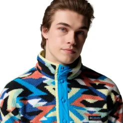 Outdoor Trui-Columbia Helvetia II Half Snap fleece sweater heren compass