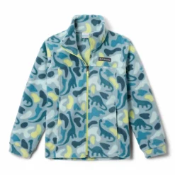 Columbia Helvetia II Sherpa Half Snap Printed sweater junior crushed blue sisters everblue< Outdoor Trui