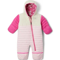 Columbia Infant Powder Lite II Reversible Bunting skipak junior satin pink chalk pink ice< Skipakken