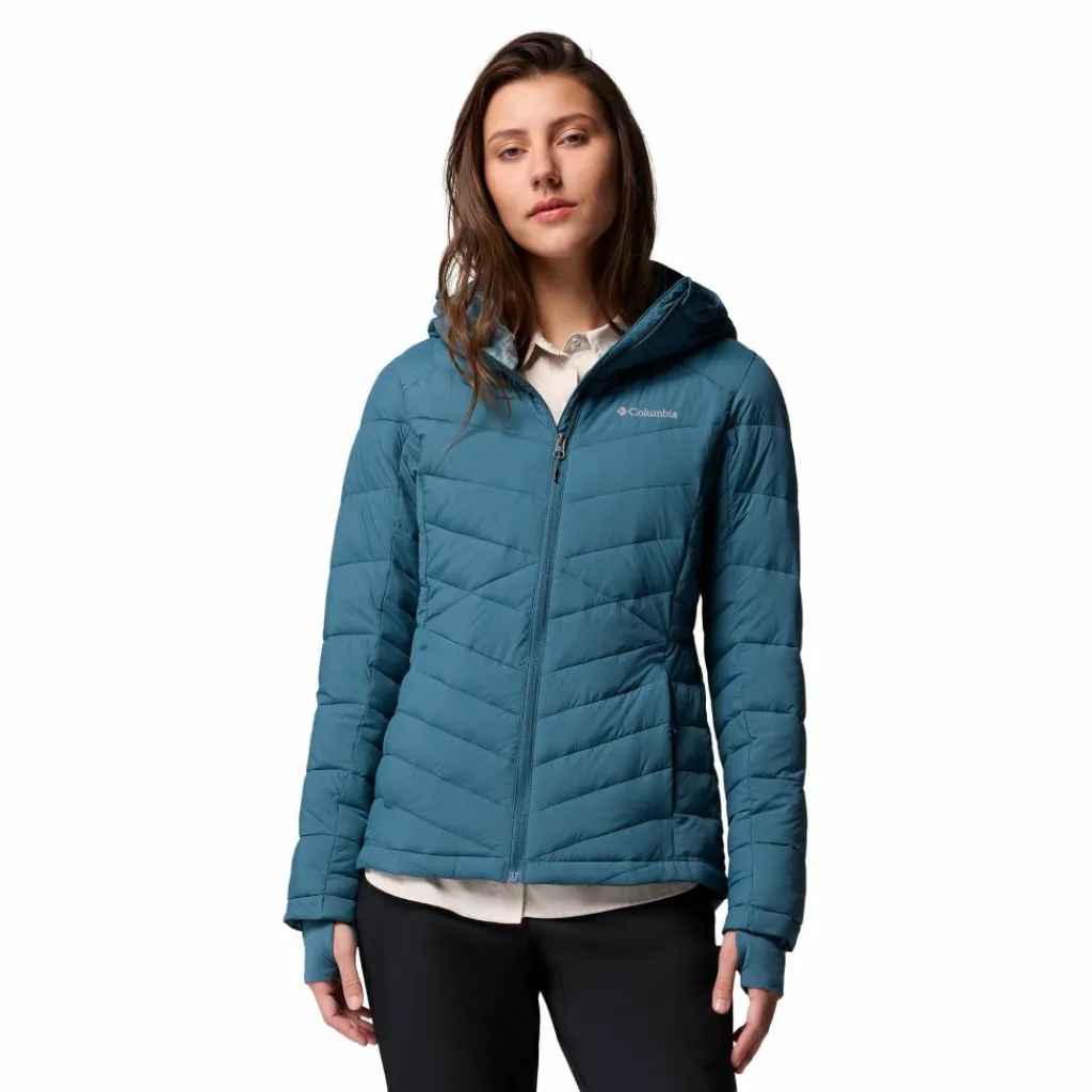Columbia Joy Peak II Hooded outdoor jack dames everblue< Outdoor Jack
