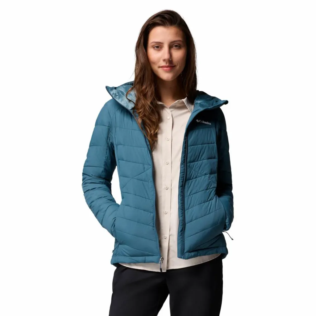 Columbia Joy Peak II Hooded outdoor jack dames everblue< Outdoor Jack