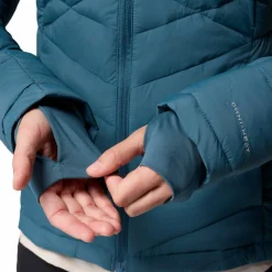 Columbia Joy Peak II Hooded outdoor jack dames everblue< Outdoor Jack