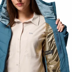 Columbia Joy Peak II Hooded outdoor jack dames everblue< Outdoor Jack