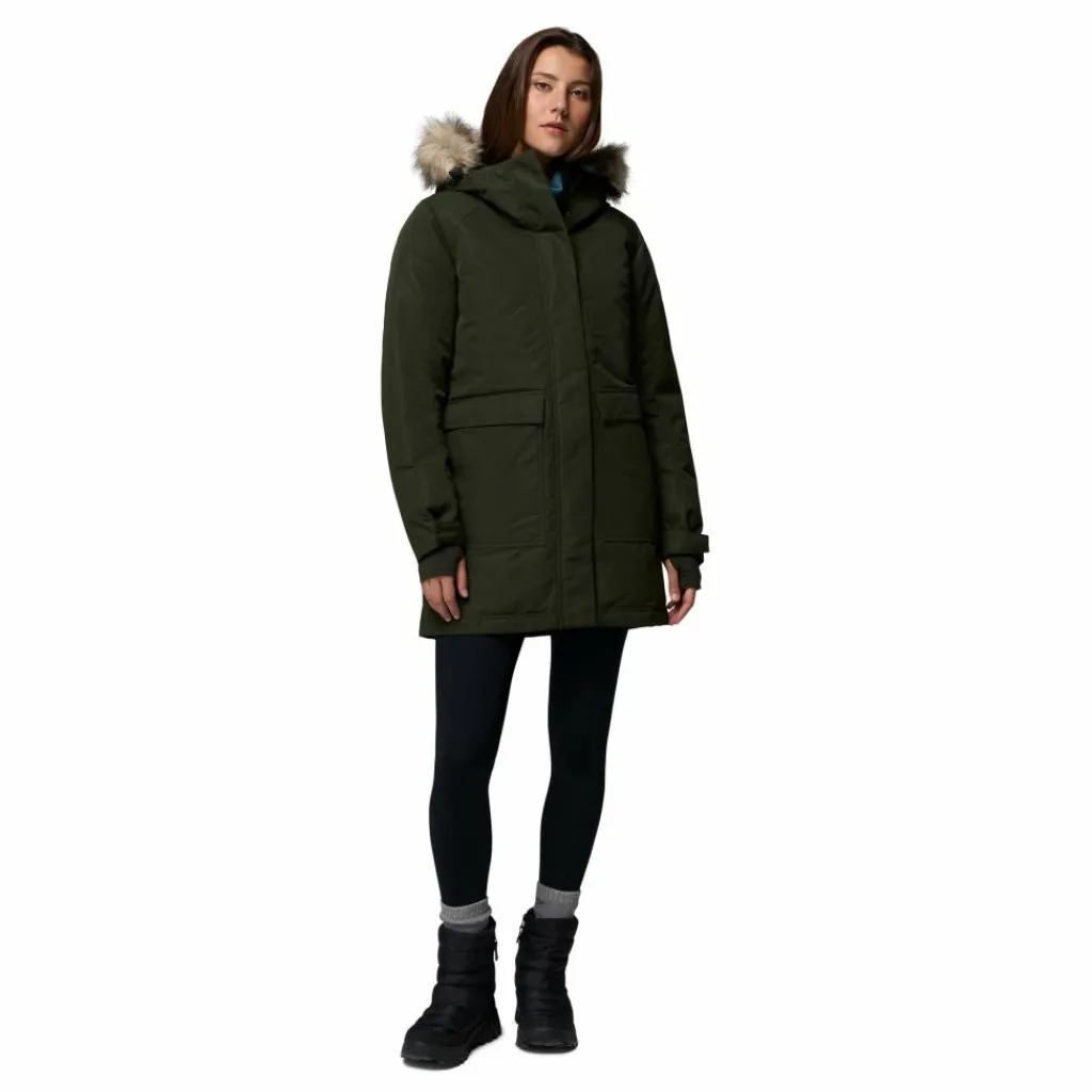 Outdoor Jack-Columbia Little Si II parka outdoor jack dames greenscape