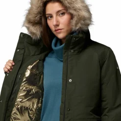 Outdoor Jack-Columbia Little Si II parka outdoor jack dames greenscape