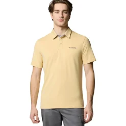 Outdoor Shirt-Columbia Nelson Point polo heren sand dune
