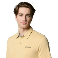 Outdoor Shirt-Columbia Nelson Point polo heren sand dune
