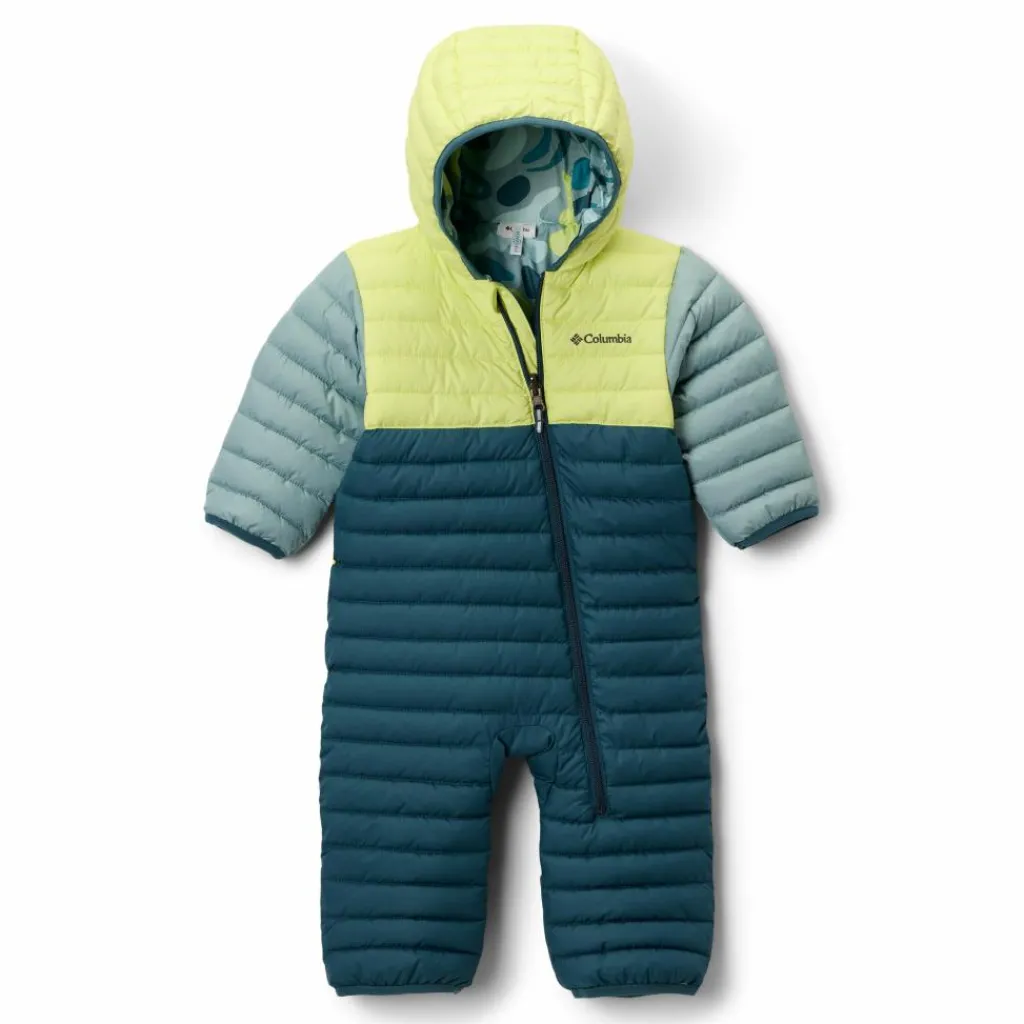 Skipakken|Wintersport-Columbia Powder Lite II Reversible skipak junior everblue neon light crushed blue