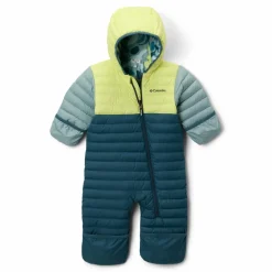 Skipakken|Wintersport-Columbia Powder Lite II Reversible skipak junior everblue neon light crushed blue