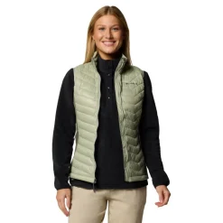 Columbia Powder Pass II bodywarmer dames safari stone green< Outdoor Jack