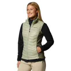 Columbia Powder Pass II bodywarmer dames safari stone green< Outdoor Jack