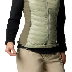 Columbia Powder Pass II bodywarmer dames safari stone green< Outdoor Jack