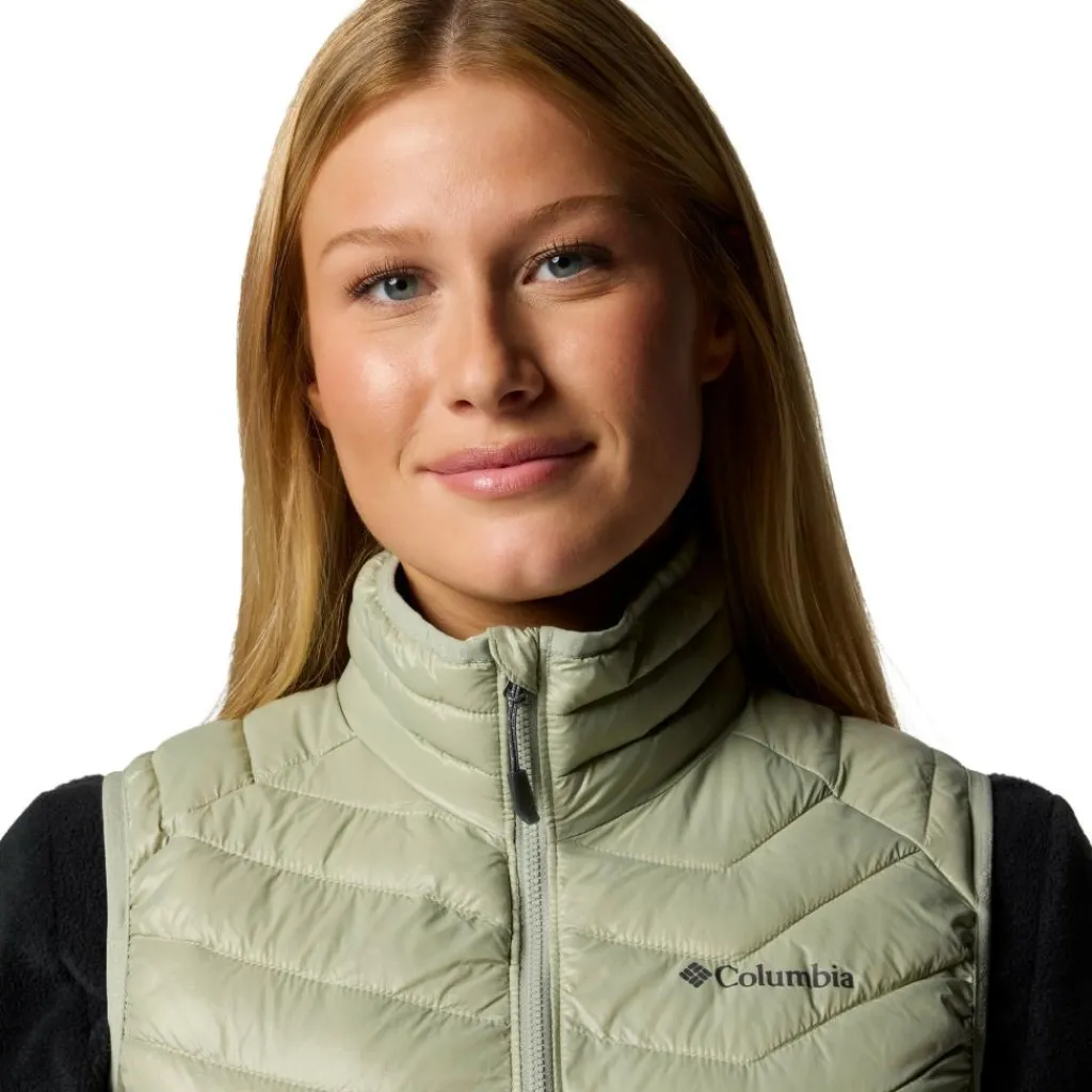 Columbia Powder Pass II bodywarmer dames safari stone green< Outdoor Jack