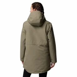 Columbia Pulaski parka outdoor jack dames stone green< Outdoor Jack
