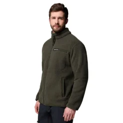 Columbia Rugged Ridge High Pile fleece vest heren greenscape< Fleece Vest