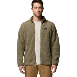 Columbia Rugged Ridge Sherpa fleece vest heren stone green< Fleece Vest
