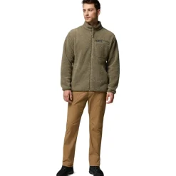 Columbia Rugged Ridge Sherpa fleece vest heren stone green< Fleece Vest