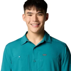 Columbia Silver Ridge Utility Lite overhemd heren river blue< Outdoor Shirt