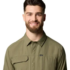 Columbia Skien Valley overhemd heren stone green< Outdoor Shirt