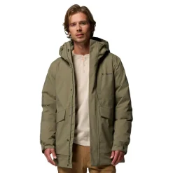 Columbia Street Heights parka outdoor jack heren stone green< Outdoor Jack