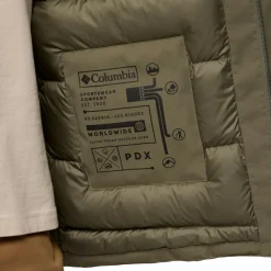 Columbia Street Heights parka outdoor jack heren stone green< Outdoor Jack