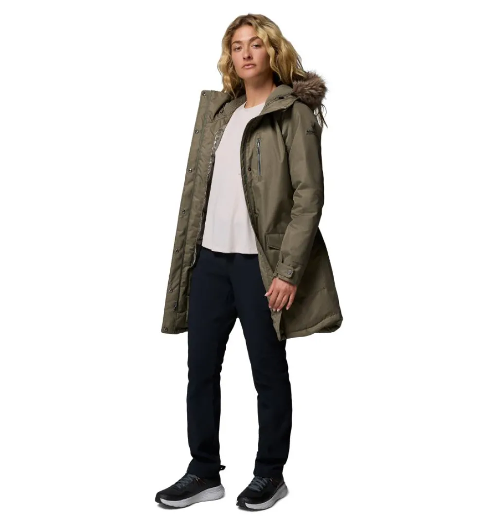 Outdoor Jack-Columbia Suttle Mountain parka outdoor jack dames stone green