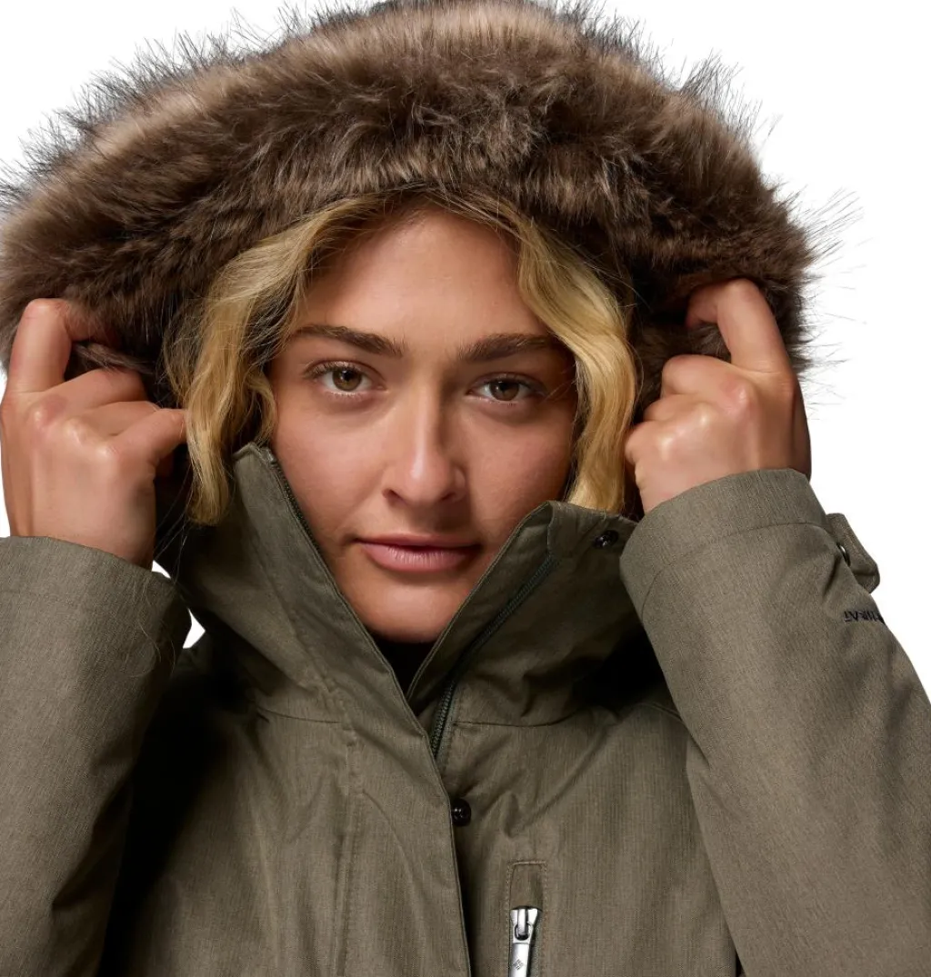 Outdoor Jack-Columbia Suttle Mountain parka outdoor jack dames stone green