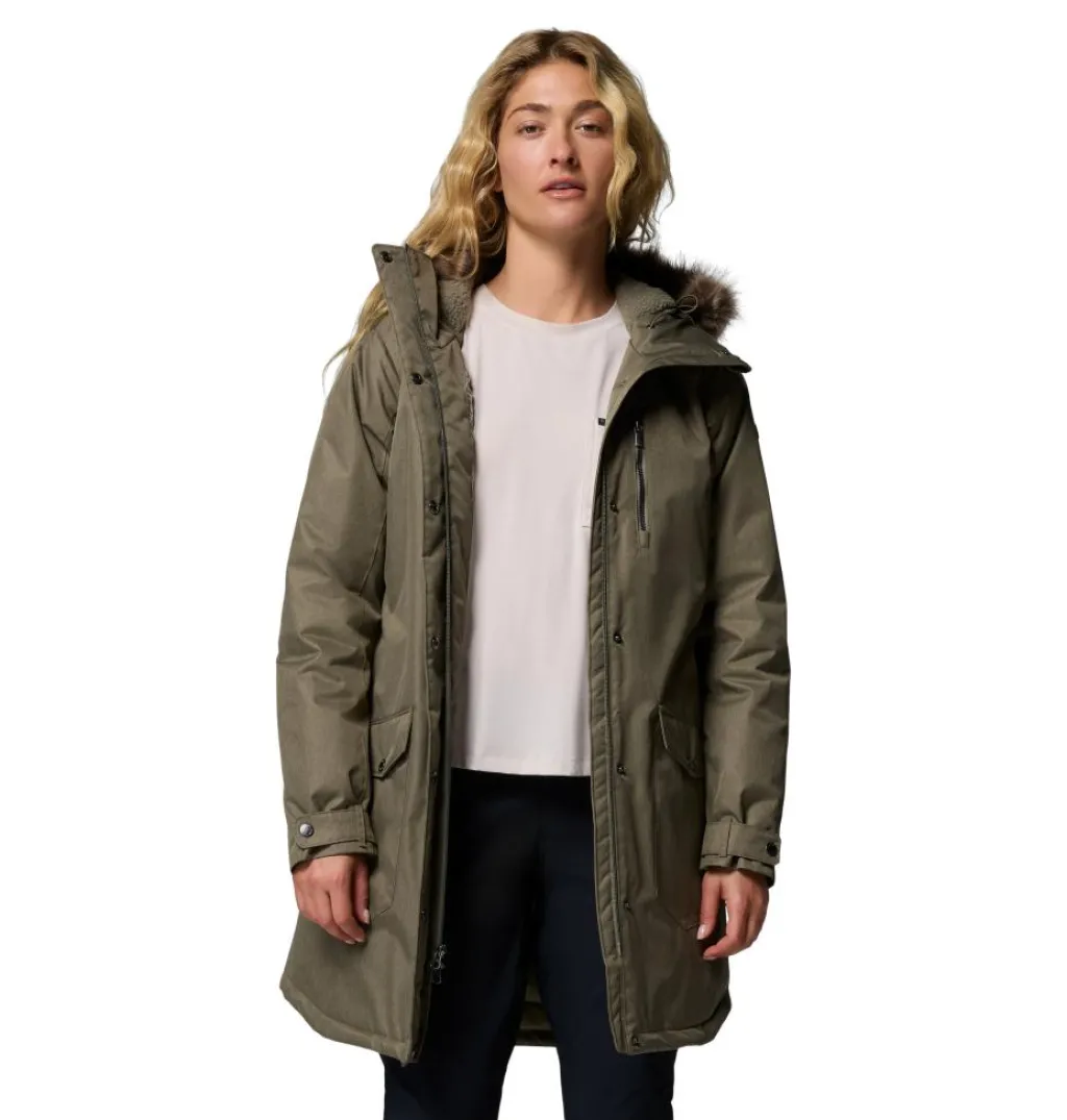 Outdoor Jack-Columbia Suttle Mountain parka outdoor jack dames stone green